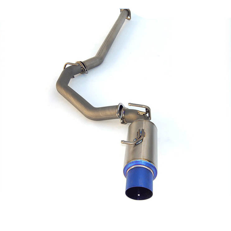 Invidia Full Titanium Racing Cat-Back Exhaust w/ Single 101mm Tip, 2013-2020 BRZ/FR-S/86