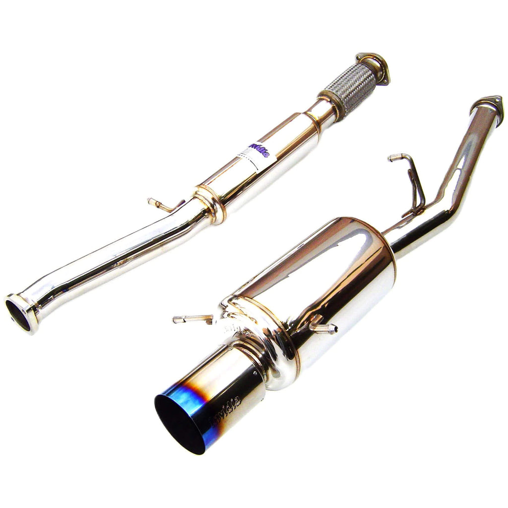 Invidia G200 Cat-Back Exhaust w/ 125mm Ti Tip, 2002-2007 WRX & 2004-2007 STi