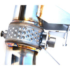 Invidia Gemini Cat-Back Dual Exhaust w/ Valve & Single-Layer 125mm Ti Tips, 2020-2021 GR Supra - Angle 5