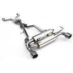 Invidia Gemini Cat-Back Exhaust System w/ Rolled 110mm SS Tips, 2003-2009 350Z