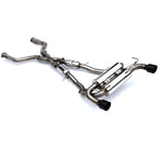 Invidia Gemini Cat-Back Exhaust System w/ Single-Layer 110mm Black Tips, 2023-2025 Nissan Z