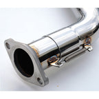 Invidia Gemini Cat-Back Exhaust w/ Single-Layer 101mm Ti Tips, 2003-2009 350Z - Angle 3