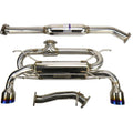 Invidia Gemini R400 Cat-Back Exhaust w/ Dual Single-Layer 101mm Ti Tips, 2013-2020 BRZ/FR-S/86