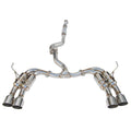 Invidia Gemini R400 Cat-Back Exhaust w/ Quad 101mm SS Tips, 2008-2014 STi & 2011-2014 WRX (Hatch)