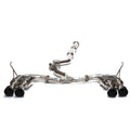Invidia Gemini R400 Cat-Back Exhaust w/ Quad 101mm Ti Tips, 2008-2014 STi & 2011-2014 WRX (Hatch)