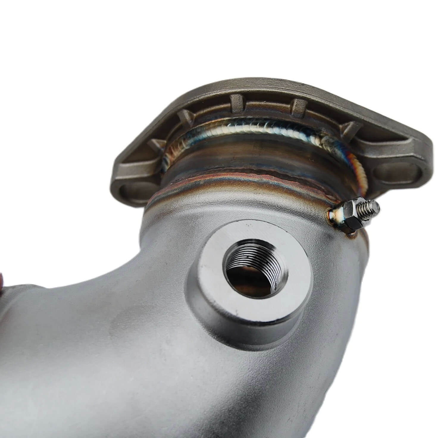 Invidia J-Pipe w/ High Flow Cat, 2022-2026 WRX - Angle 2