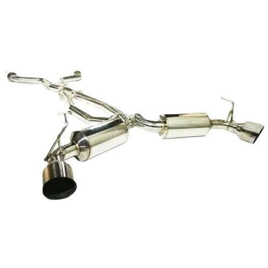 Invidia N1 Cat-Back Dual Exhaust System w/ 101mm SS Tips, 2009-2020 370Z