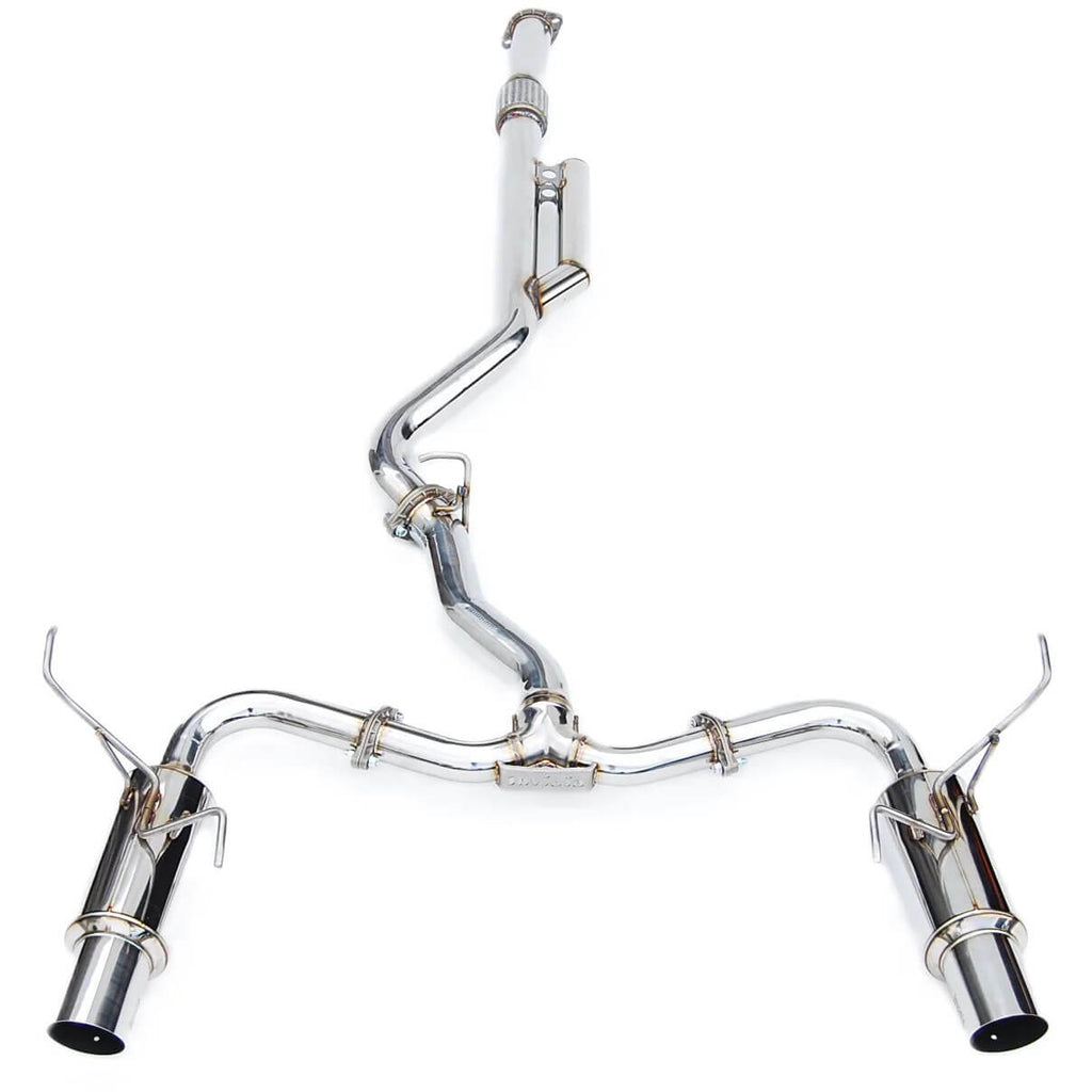 Invidia N1 Cat-Back Dual Exhaust System w/ 101mm SS Tips, 2022-2026 WRX