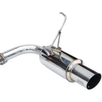 Invidia N1 Cat-Back Dual Exhaust System w/ 101mm SS Tips, 2022-2026 WRX - Angle 4