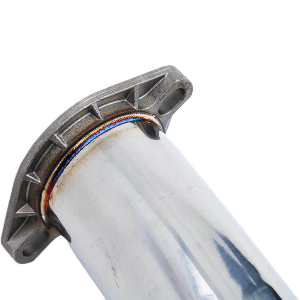 Invidia N1 Cat-Back Dual Exhaust System w/ 101mm SS Tips, 2022-2026 WRX - Angle 6