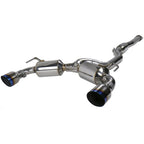 Invidia N1 Cat-Back Dual Exhaust System w/ Single-Layer 101mm Ti Tips, 2008-2015 EVO X