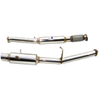 Invidia N1 Cat-Back Exhaust System w/ 101mm SS Tip, 2002-2007 WRX & 2004-2007 STi - Angle 2