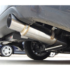Invidia N1 Cat-Back Exhaust System w/ 101mm SS Tip, 2008-2011 Impreza 2.5i (Sedan) - Angle 3