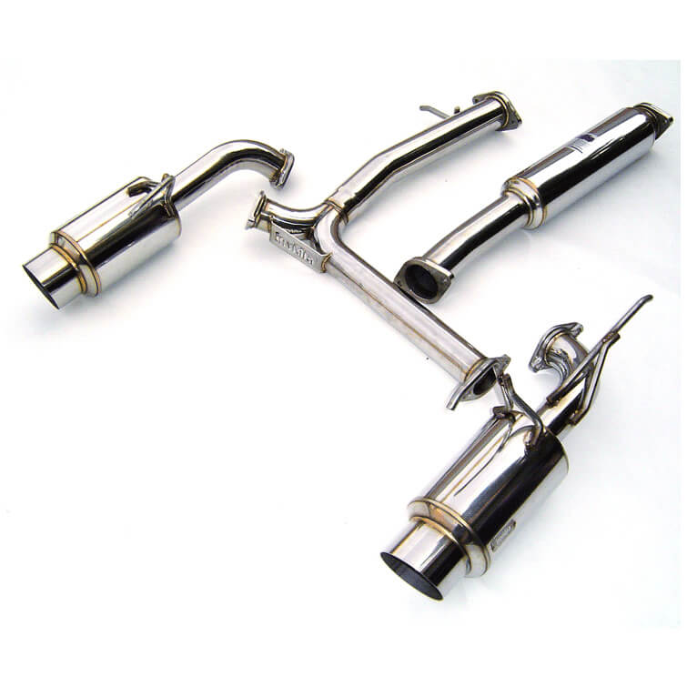 Invidia N1 Cat-Back Exhaust System w/ 101mm SS Tips, 2003-2009 350Z
