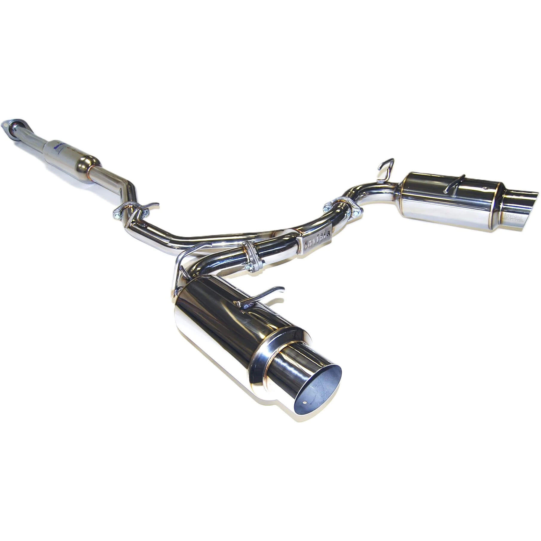 Invidia N1 Cat-Back Exhaust System w/ Dual 101mm SS Tips, 2013-2020 BRZ/FR-S/86