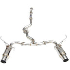 Invidia N1 Cat-Back Exhaust System w/ Dual 101mm SS Tips, 2015-2021 STi & 2015-2021 WRX