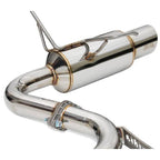 Invidia N1 Cat-Back Exhaust System w/ Dual 101mm SS Tips, 2015-2021 STi & 2015-2021 WRX - Angle 5