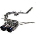Invidia N1 Cat-Back Exhaust System w/ Dual 101mm Ti Tips, 2013-2018 Focus ST