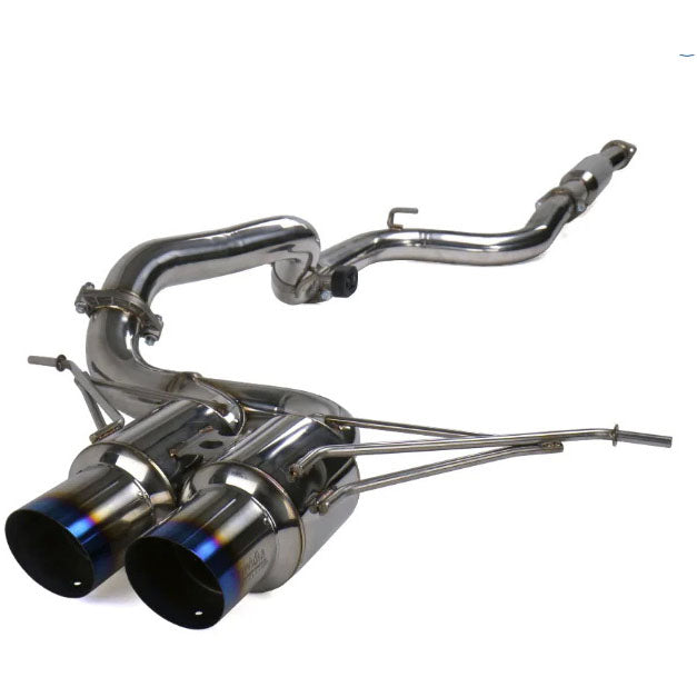 Invidia N1 Cat-Back Exhaust System w/ Dual 101mm Ti Tips, 2013-2018 Focus ST