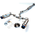 Invidia N1 Cat-Back Exhaust System w/ Dual Single-Layer 101mm Ti Tips, 2013-2020 BRZ/FR-S/86