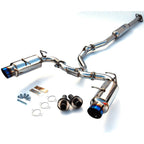 Invidia N1 Cat-Back Exhaust System w/ Dual Single-Layer 101mm Ti Tips, 2013-2020 BRZ/FR-S/86
