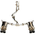 Invidia N1 Cat-Back Exhaust System w/ Quad Single-Layer 101mm SS Tips, 2022-2026 WRX