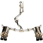 Invidia N1 Cat-Back Exhaust System w/ Quad Single-Layer 101mm SS Tips, 2022-2026 WRX