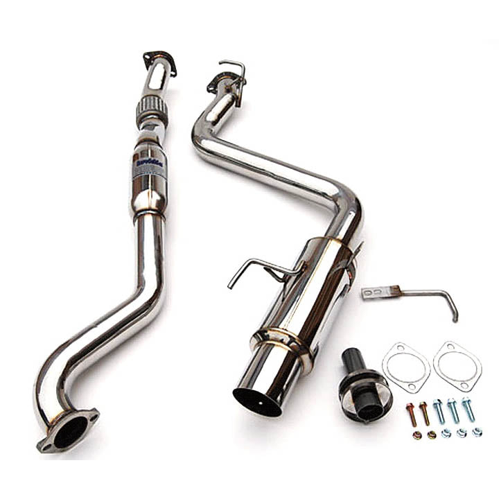 Invidia N1 Cat-Back Exhaust System w/ Single 110mm SS Tip, 2015-2021 WRX & STi