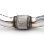 Invidia N1 Cat-Back Exhaust w/ 101mm SS Tip, 2008-2014 WRX (Hatch) - Angle 3