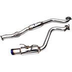 Invidia N1 Cat-Back Exhaust w/ 101mm Ti Tip, 2008-2014 WRX (Hatch)