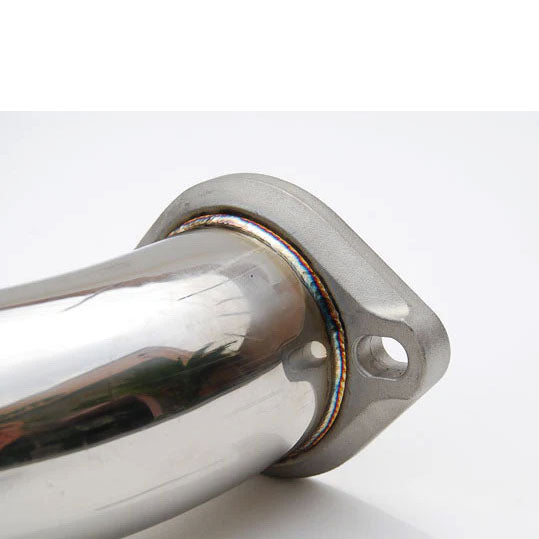 Invidia N1 Cat-Back Exhaust w/ 101mm Ti Tip, 2008-2014 WRX (Hatch) - Angle 3