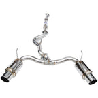 Invidia N1 Cat-Back Exhaust w/ Dual 101mm SS Tips, 2008-2014 STi & 2011-2014 WRX (Hatch)