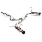 Invidia N1 Cat-Back Exhaust w/ Dual 101mm Ti Tips, 2008-2014 WRX & 2011-2014 STi (Sedan)