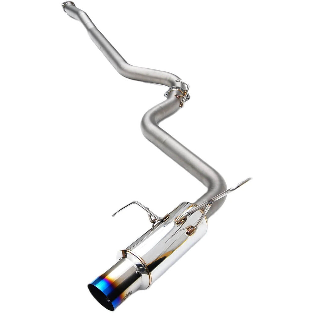 Invidia N1 Cat-Back Exhaust w/ Single Bead Blasted 101mm Ti Tip, 2015-2021 WRX & STi