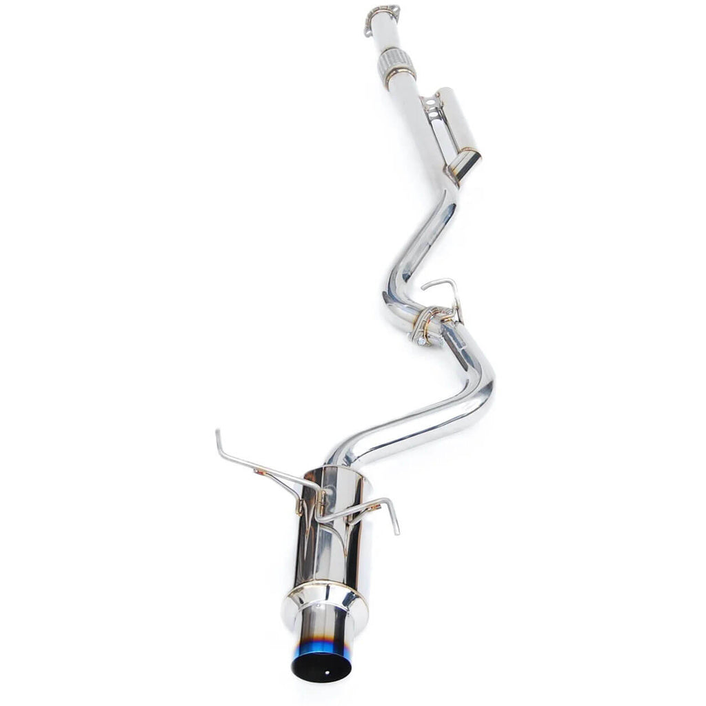 Invidia N1 Racing Cat-Back Exhaust System w/ Single 101mm Burnt Ti Tip, 2022-2026 WRX