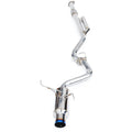 Invidia N1 Racing Cat-Back Exhaust System w/ Single 101mm Burnt Ti Tip, 2022-2026 WRX