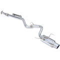 Invidia N1 Racing Cat-Back Exhaust System w/ Single 101mm SS Tip, 2022-2026 WRX