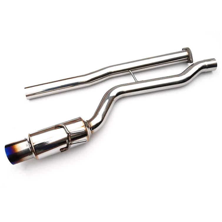 Invidia N1 Racing Cat-Back Exhaust w/ Single-Layer 101mm Ti Tip, 2008-2015 EVO X