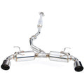 Invidia N2 Cat-Back Exhaust w/ Dual Single-Layer 101mm SS Tips, 2013-2020 BRZ/FR-S/86