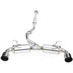 Invidia N2 Cat-Back Exhaust w/ Dual Single-Layer 101mm SS Tips, 2013-2020 BRZ/FR-S/86