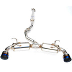 Invidia N2 Cat-Back Exhaust w/ Dual Single-Layer 101mm Ti Tips, 2013-2020 BRZ/FR-S/86