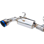 Invidia N2 Cat-Back Exhaust w/ Dual Single-Layer 101mm Ti Tips, 2013-2020 BRZ/FR-S/86 - Angle 4