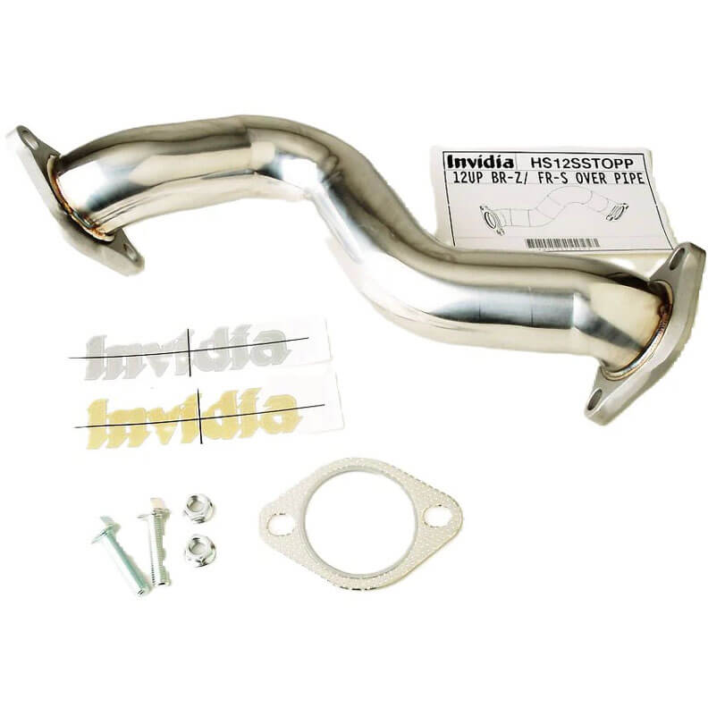 Invidia Over Pipe (Stainless Steel), 2013-2020 BRZ/FR-S & 2017-2020 Toyota 86
