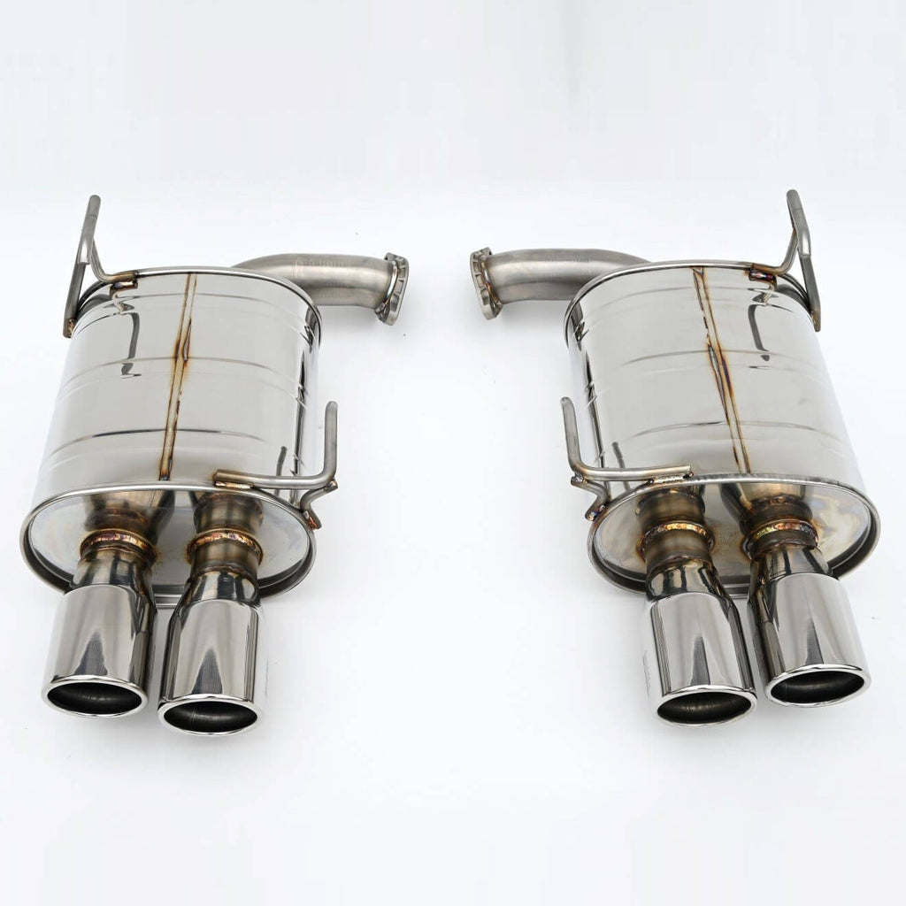 Invidia Q300 Axle-Back Exhaust System w/ Rolled 89mm SS Tips, 2022-2026 WRX