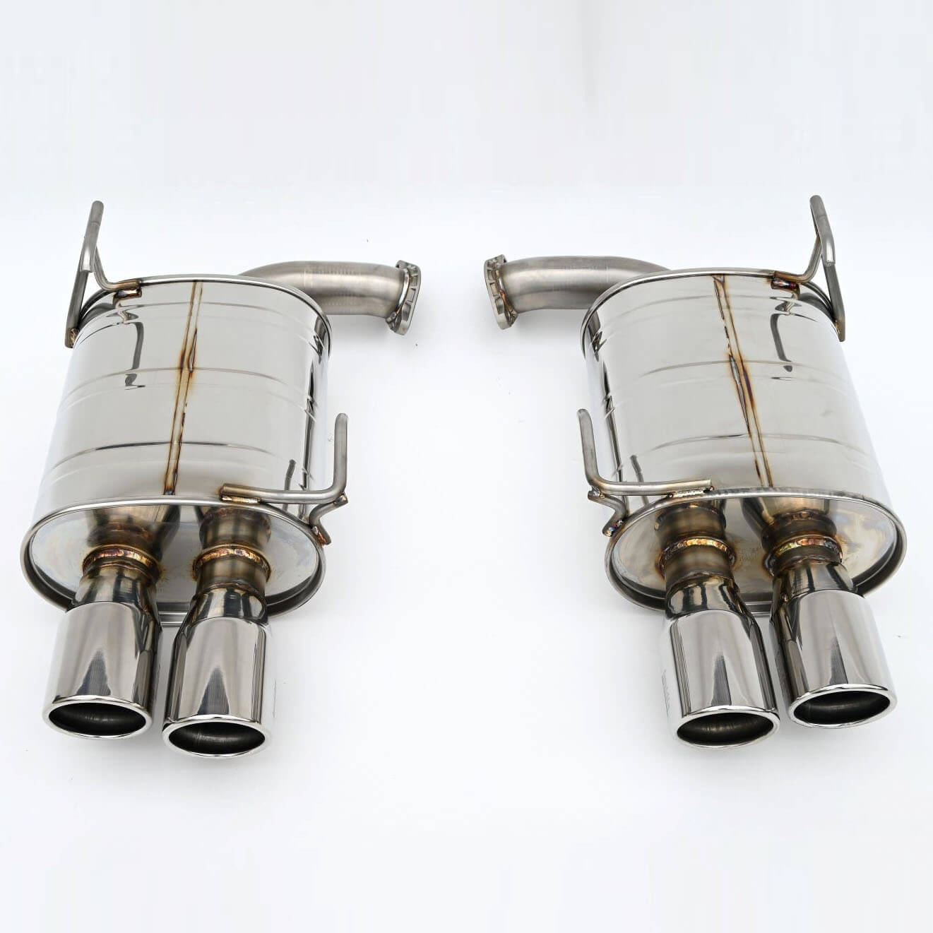 Invidia Q300 Axle-Back Exhaust System w/ Rolled 89mm SS Tips, 2022-2026 WRX