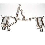 Invidia Q300 Cat-Back Dual Exhaust w/ Rolled 110mm SS Tips, 2008-2010 WRX (Sedan)