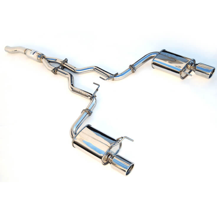 Invidia Q300 Cat-Back Exhaust System w/ 110mm SS Tip, 2015+ Mustang EcoBoost