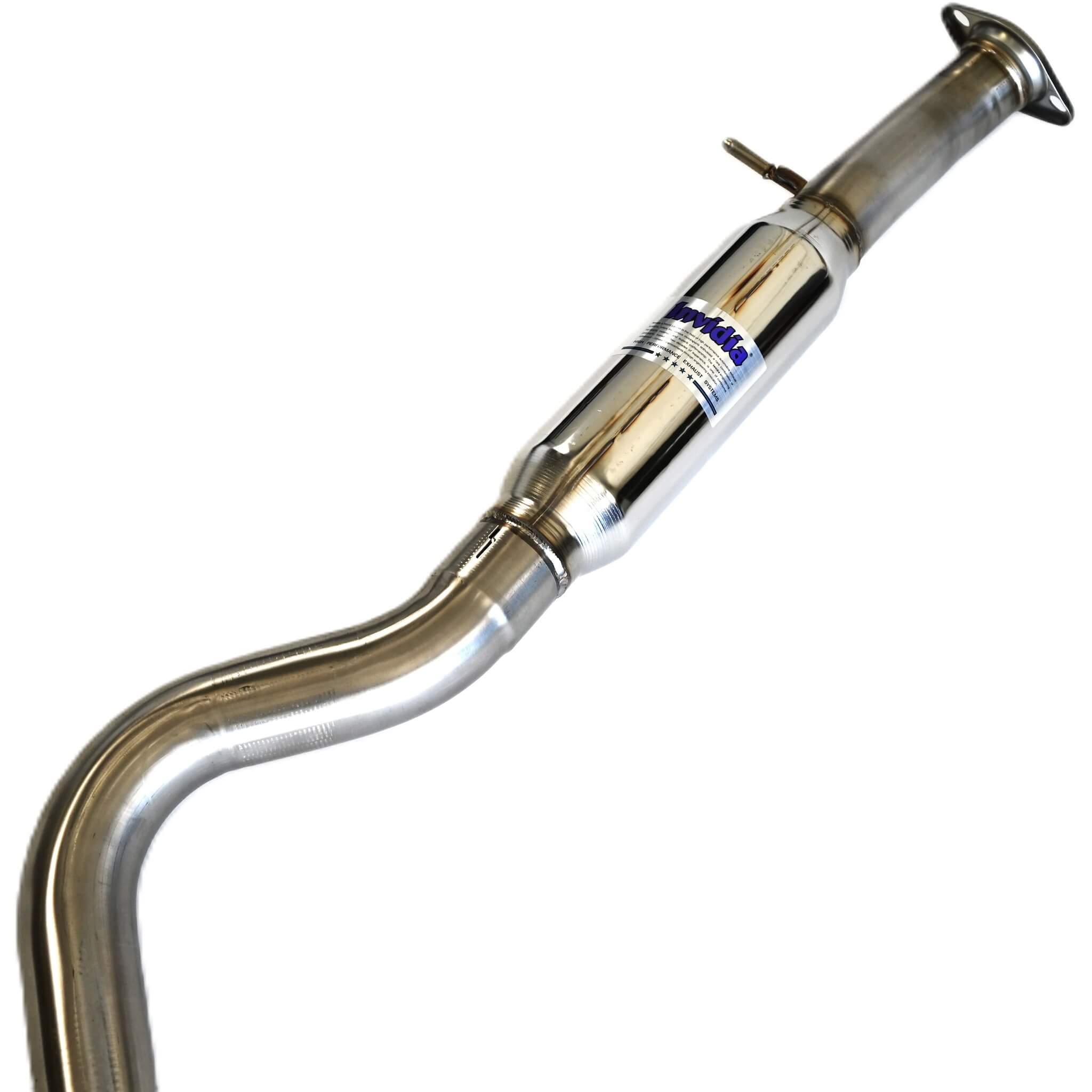 Invidia Q300 Cat-Back Exhaust System w/ Dual Rolled 110mm SS Tips, 2023-2025 GR Corolla - Angle 4