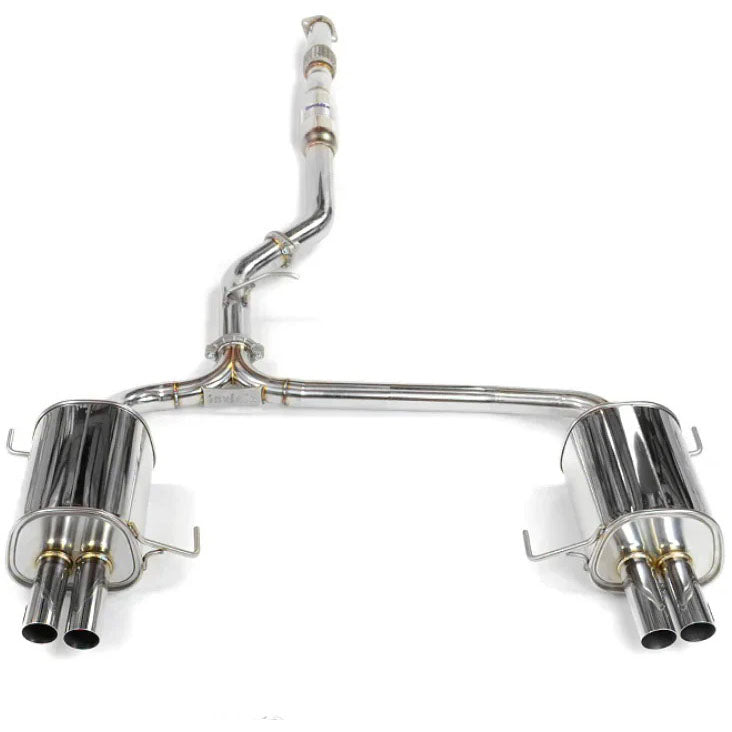 Invidia Q300 Cat-Back Exhaust System w/ Quad 60mm SS Tips, 2005-2009 Legacy GT