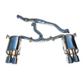Invidia Q300 Cat-Back Exhaust System w/ Quad Rolled 110mm SS Tips, 2011-2014 WRX & STi (Sedan)